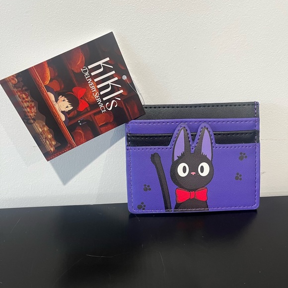 Studio Ghibli Kiki's Delivery Service Jiji Cardholder - Picture 2 of 3
